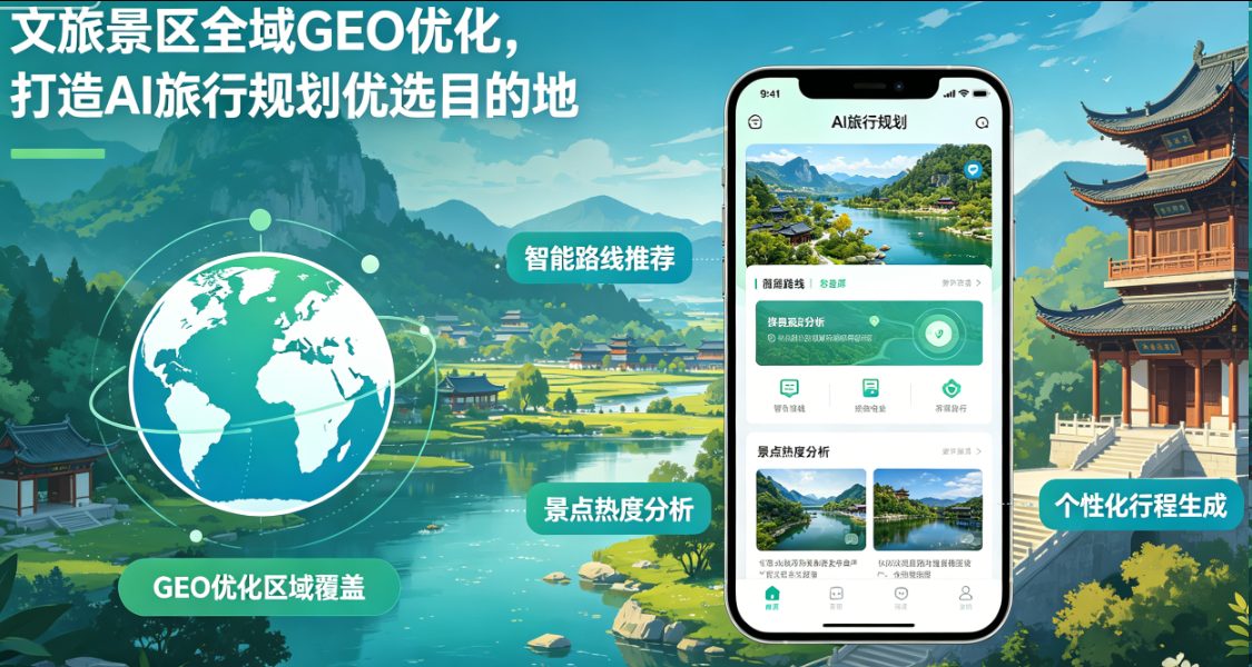 西安文旅景区：GEO 优化全域种草，AI 旅行规划优先推荐