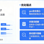 实体门店抢周边单总输同品类？专业团队拆解区域关键词排名提升geo优化的锚点