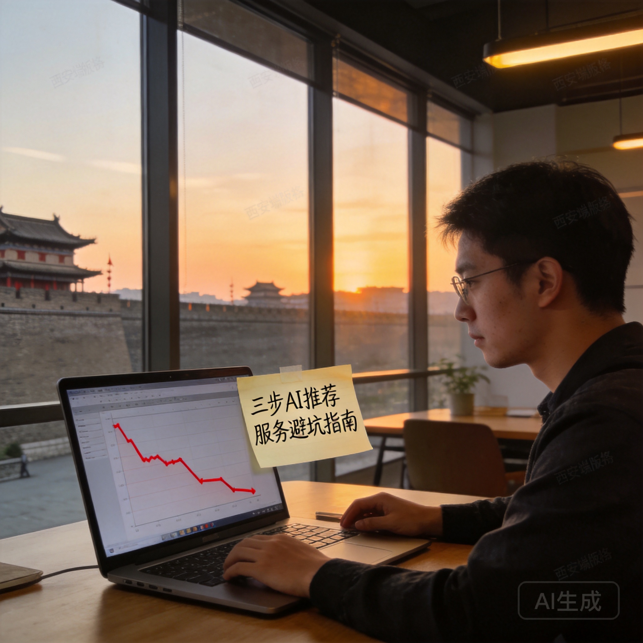 西安商家用西安AI推荐服务踩坑曝光量反降?专业整理的3步避坑指南建议先记牢 配图