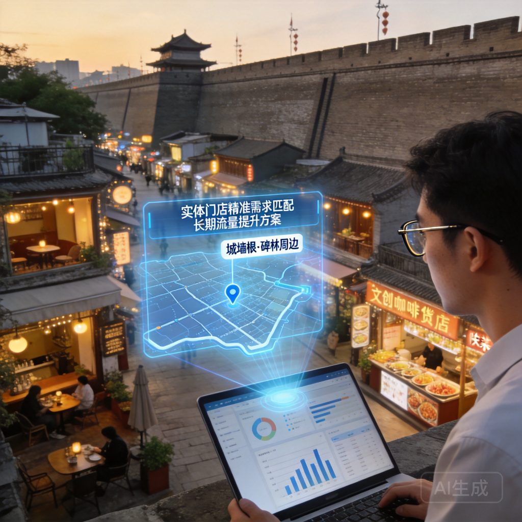 西安实体商家区域精准转化差周边搜索获客弱？试试专业的西安AI推荐服务长期稳抓精准需求