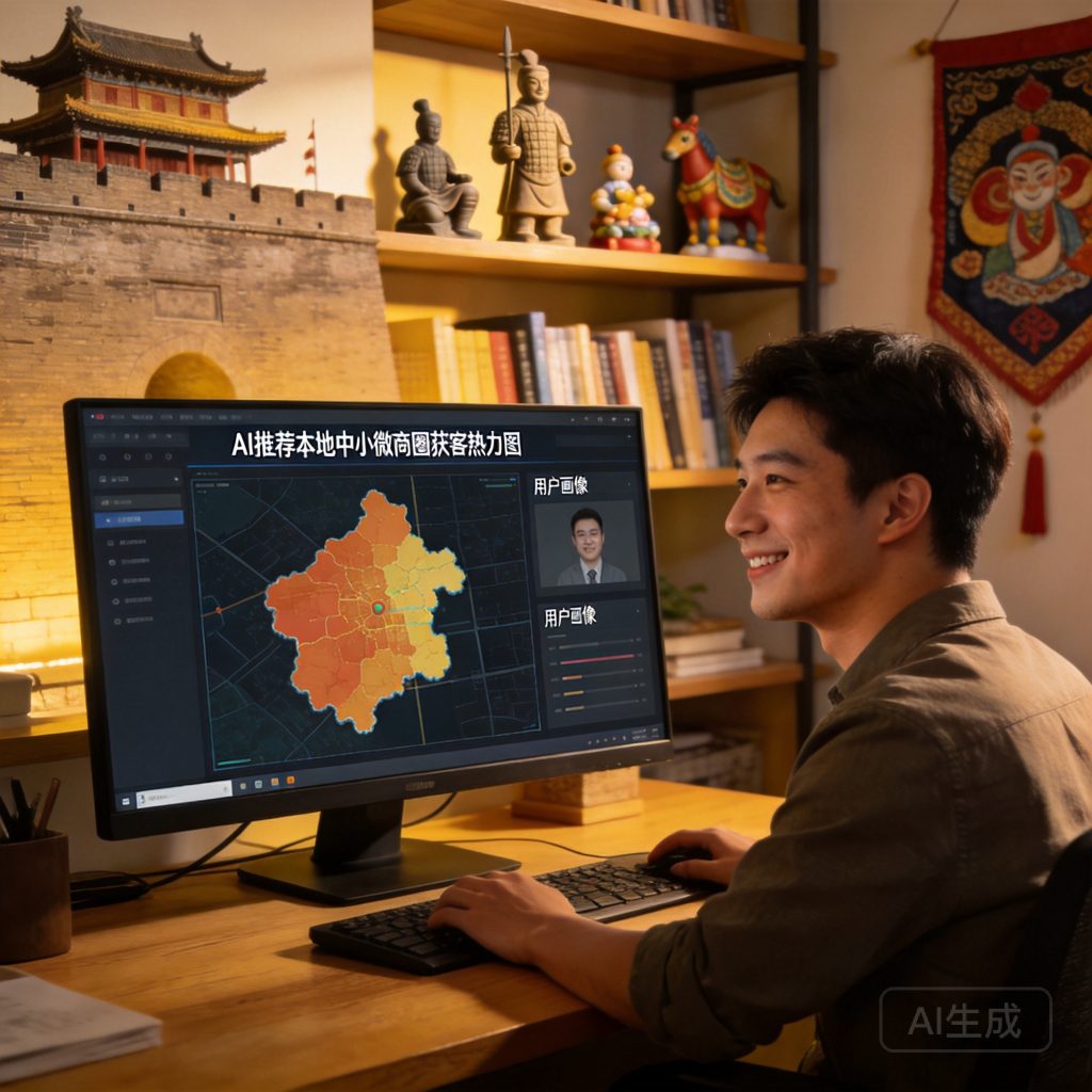 西安中小微商家精准获客预算不足？试试高ROI且见效快的西安AI推荐服务