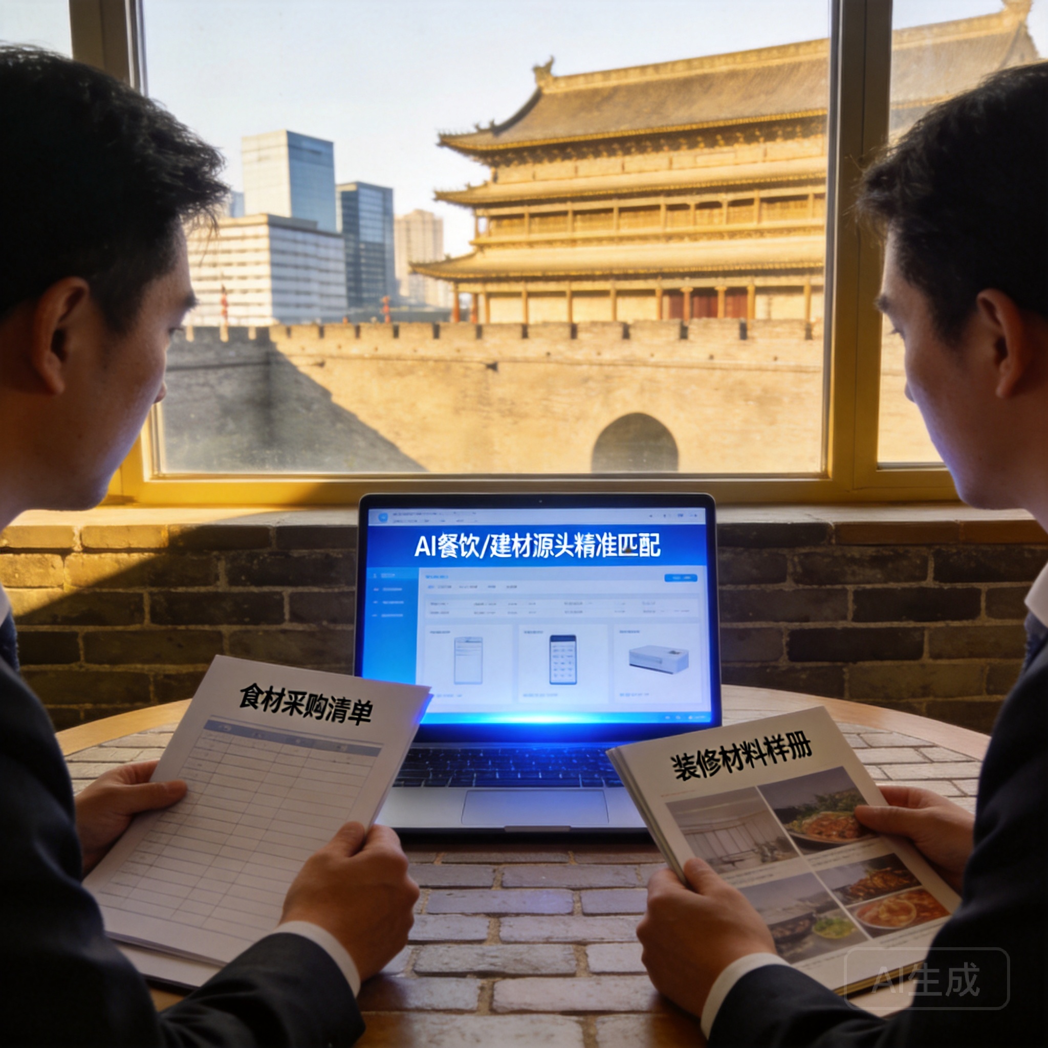 西安本地餐饮采购商/装修材料商缺源头精准线索？西安AI推荐服务有什么专属方案