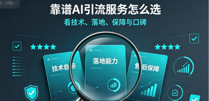 专业GEO优化的核心标准：靠谱AI引流获客服务如何选