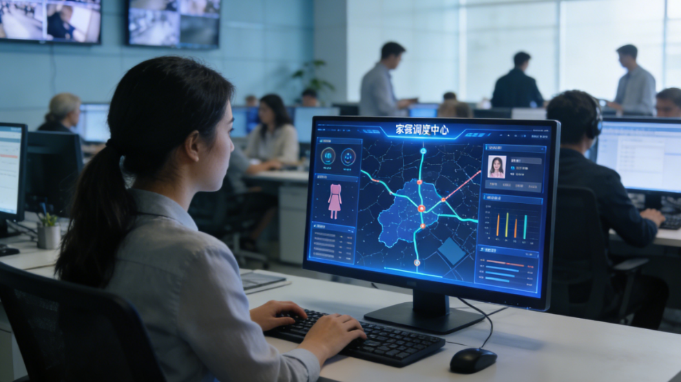 家政调度系统开发功能详解，支持就近派单与紧急调度