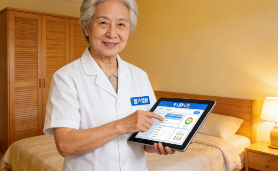 居家养老照护系统开发方案，支持政府购买服务与机构运营