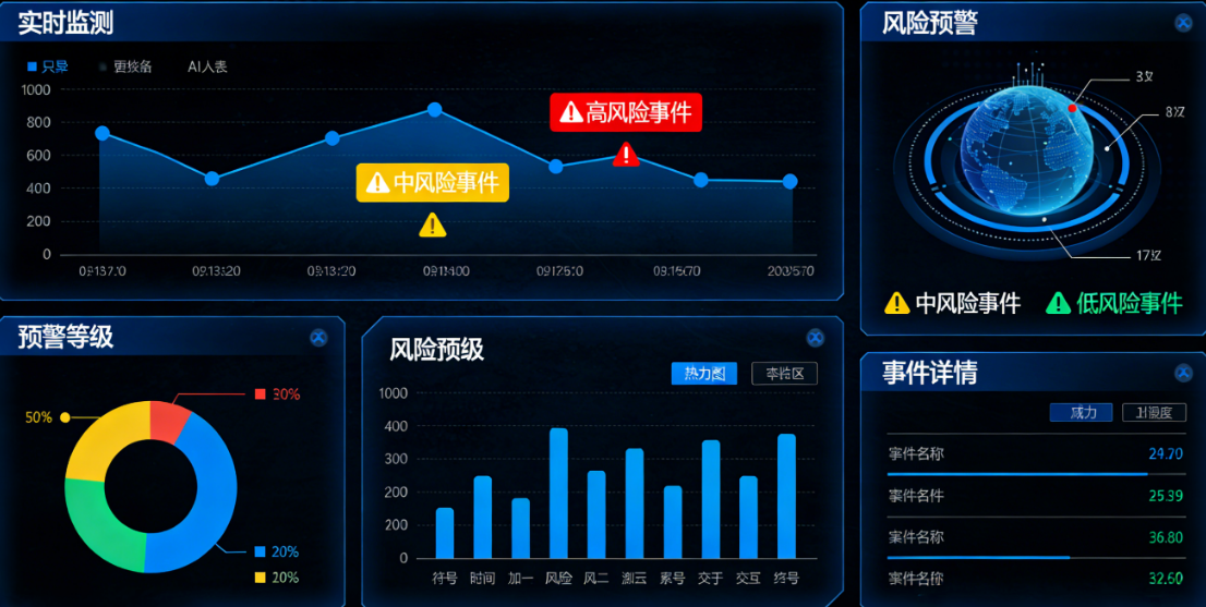 专业照护服务行业预警与风控系统软件开发：异常行为AI识别，服务风险提前干预