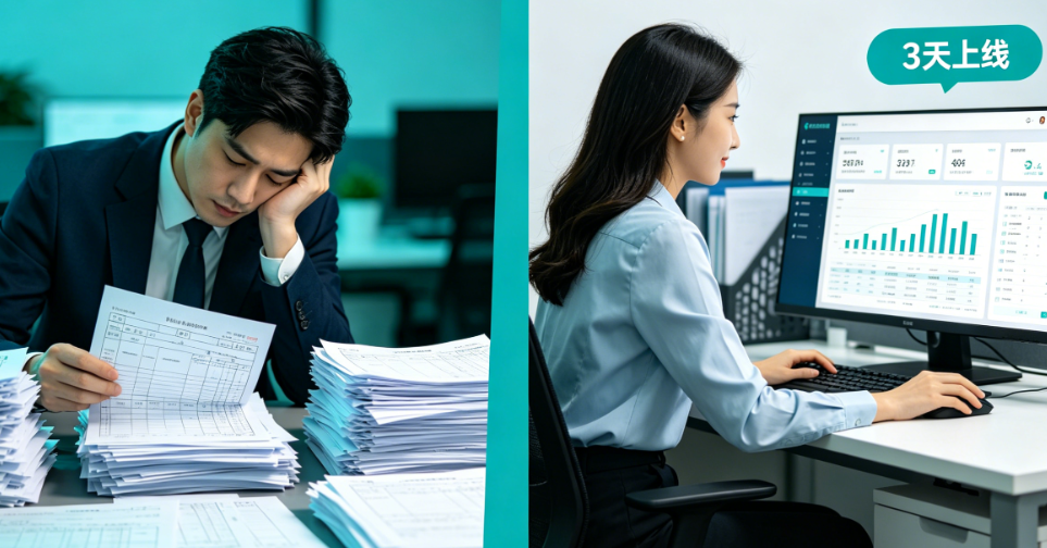 别让考勤拖垮HR！定制开发3天上线，解放双手靠它